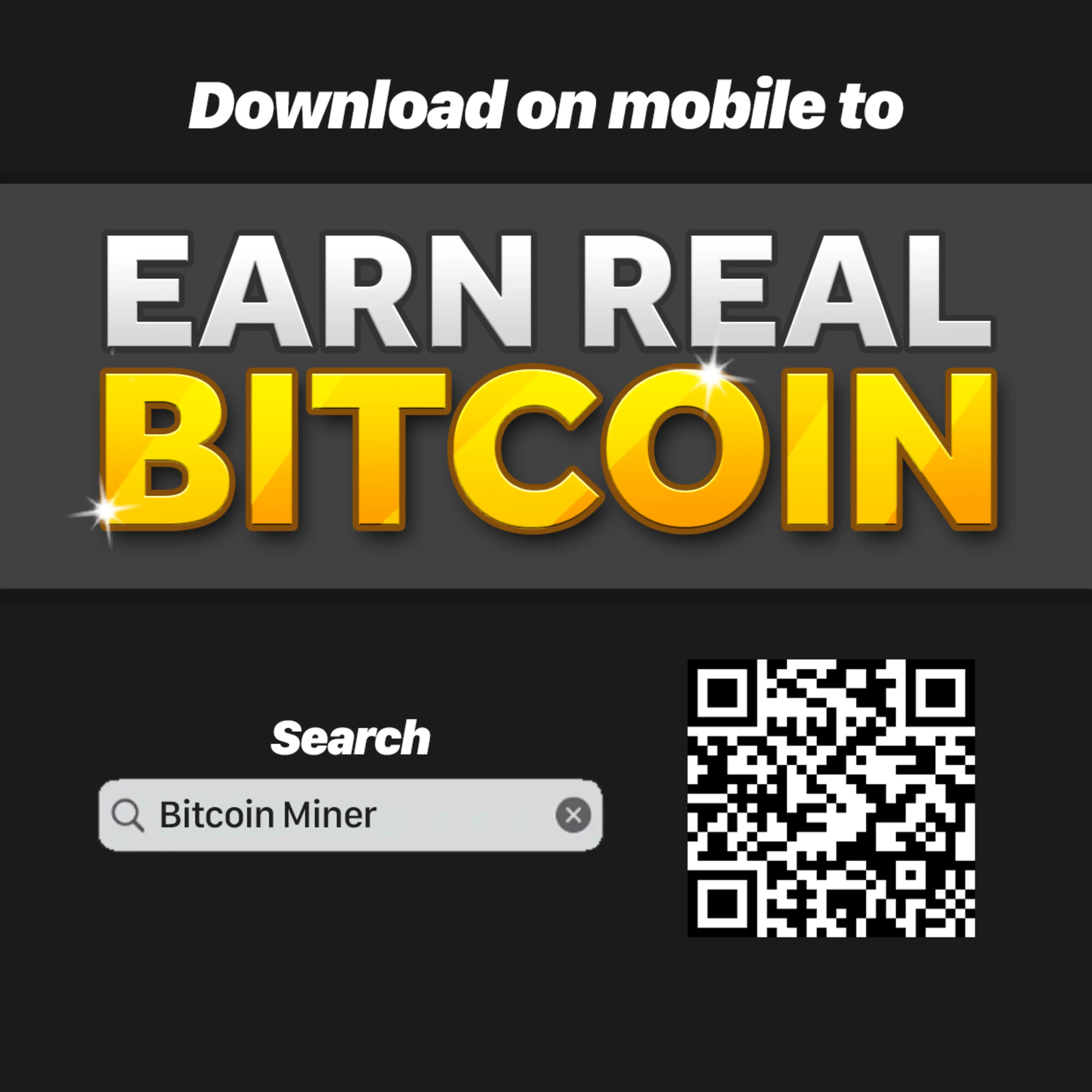 Mine Bitcoin!
